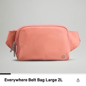 BNWTS Lululemon Everywhere Belt Bag 2L in Pink Pastel